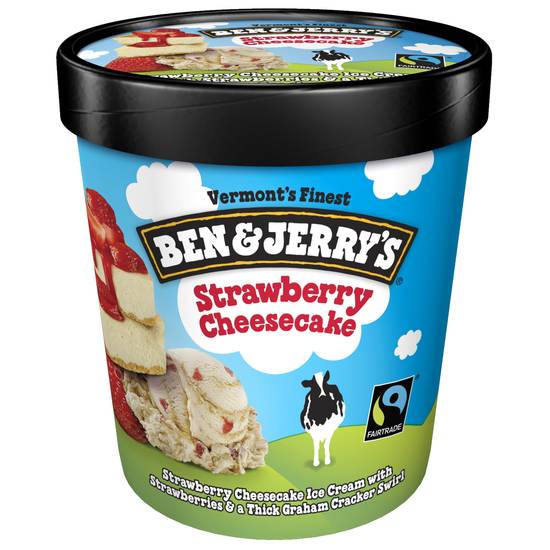 Order Ben & Jerry's Strawberry Cheesecake Ice Cream Pint, 16 OZ food online from Cvs store, PHOENIX on bringmethat.com