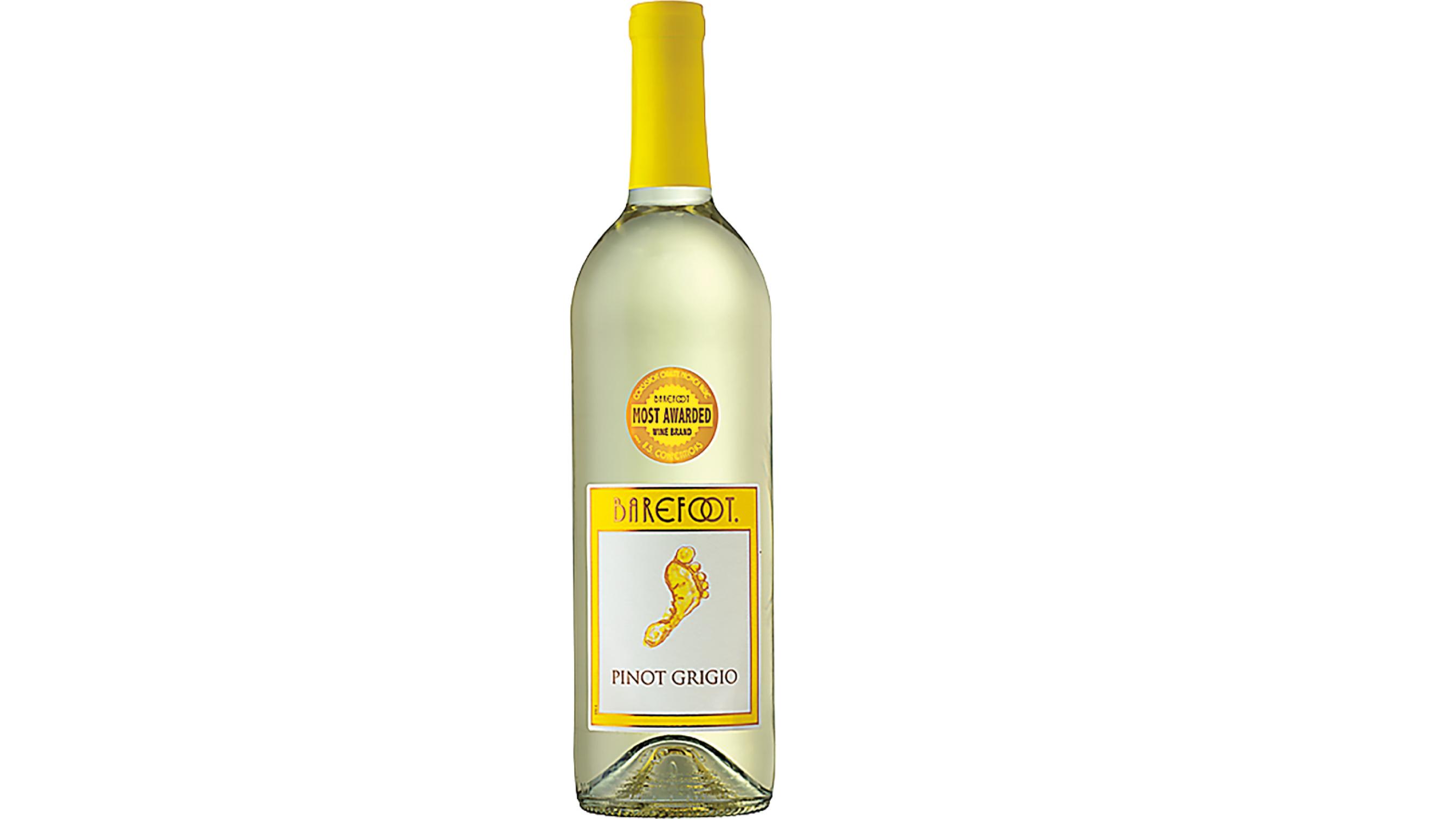 Order Barefoot Pinot Grigio 750ml food online from Extramile store, Palm Springs on bringmethat.com