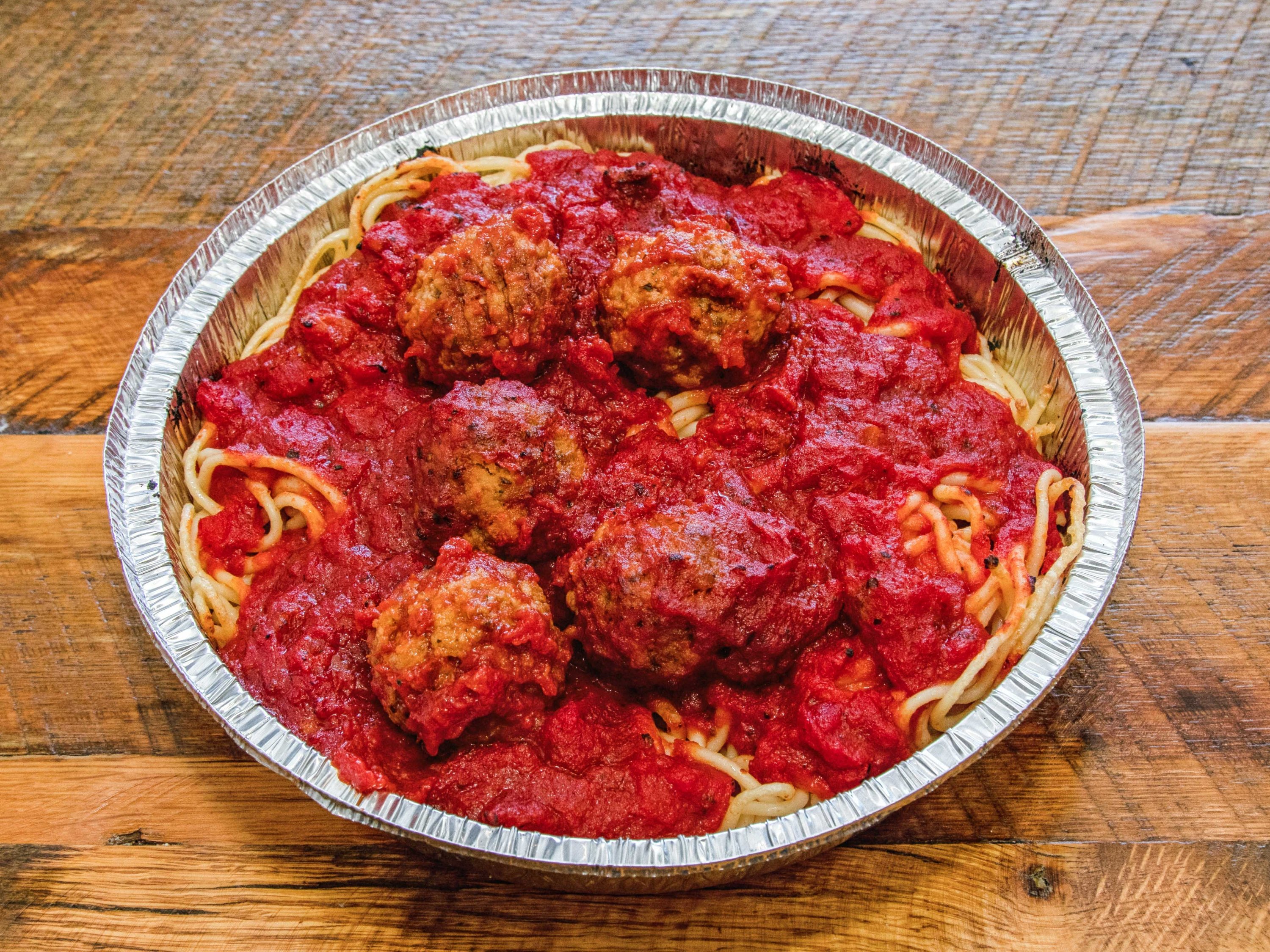 Order Pasta with Meatballs food online from Duccinis Pizza store, Falls Church on bringmethat.com