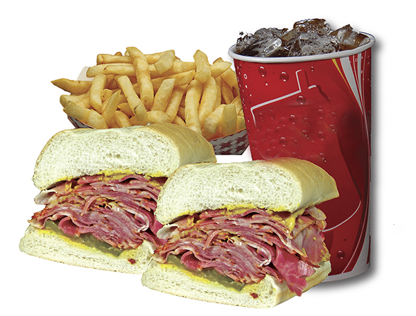 Order Pastrami Sandwich Combo food online from Titan Burgers Chino store, Chino on bringmethat.com