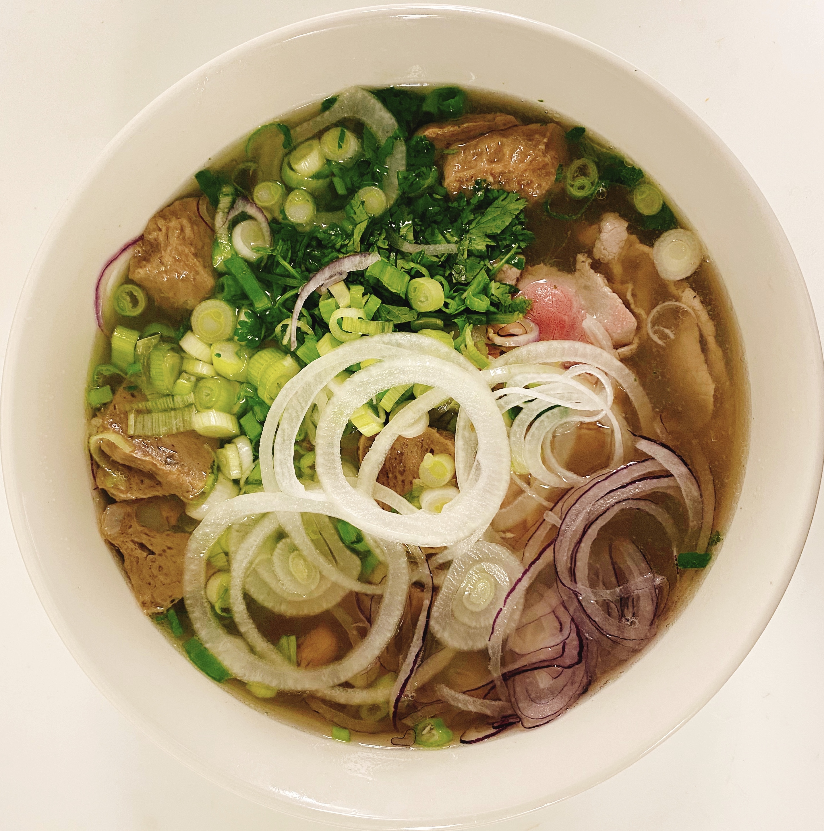 Order Eye Round Noodle  Beef Soup food online from Street Food HUB store, Houston on bringmethat.com