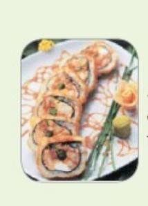 Order 18. Paradise Roll food online from Sushi Cafe store, South Elgin on bringmethat.com