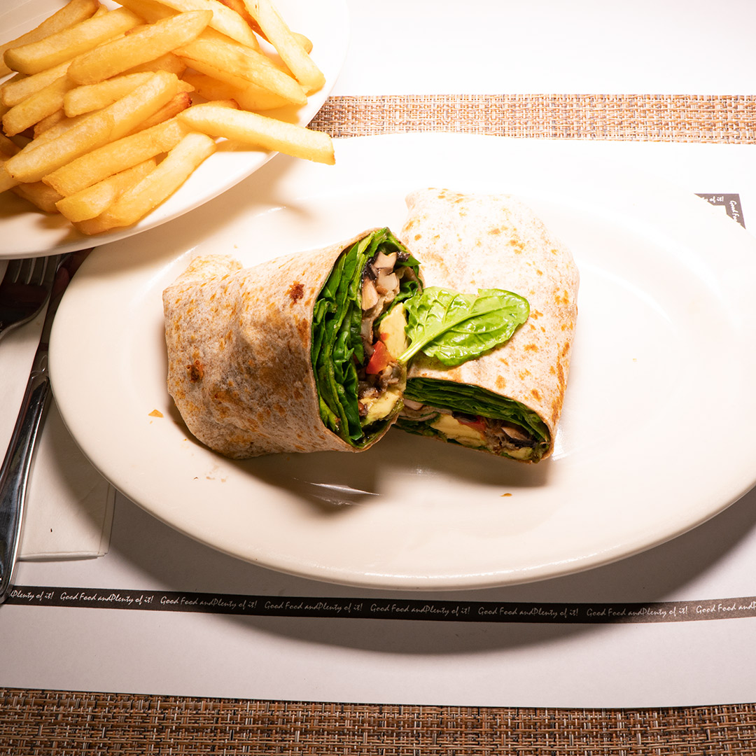 Order California Veggie Wrap food online from Coach House Diner Restaurant store, North Bergen on bringmethat.com