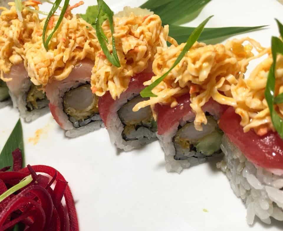 Order Red Dragon Roll food online from Kobe store, Ogden on bringmethat.com