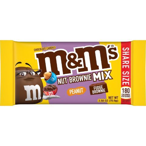 Order M&M Nut Brownie Mix Share Size 2.5oz food online from 7-Eleven store, Mint Hill on bringmethat.com