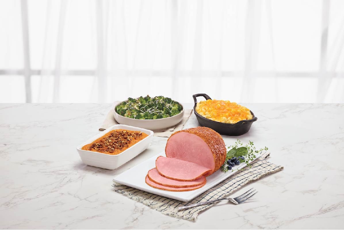 Order Half Boneless Ham Meal - 3 Sides food online from Honey Baked Ham store, Gastonia on bringmethat.com