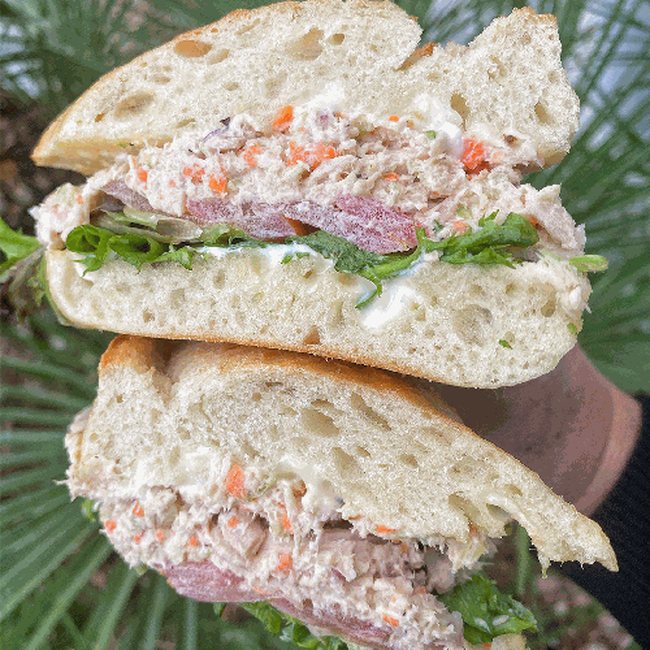 Order Albacore Tuna Sandwich food online from Rachel's Kitchen store, Las Vegas on bringmethat.com