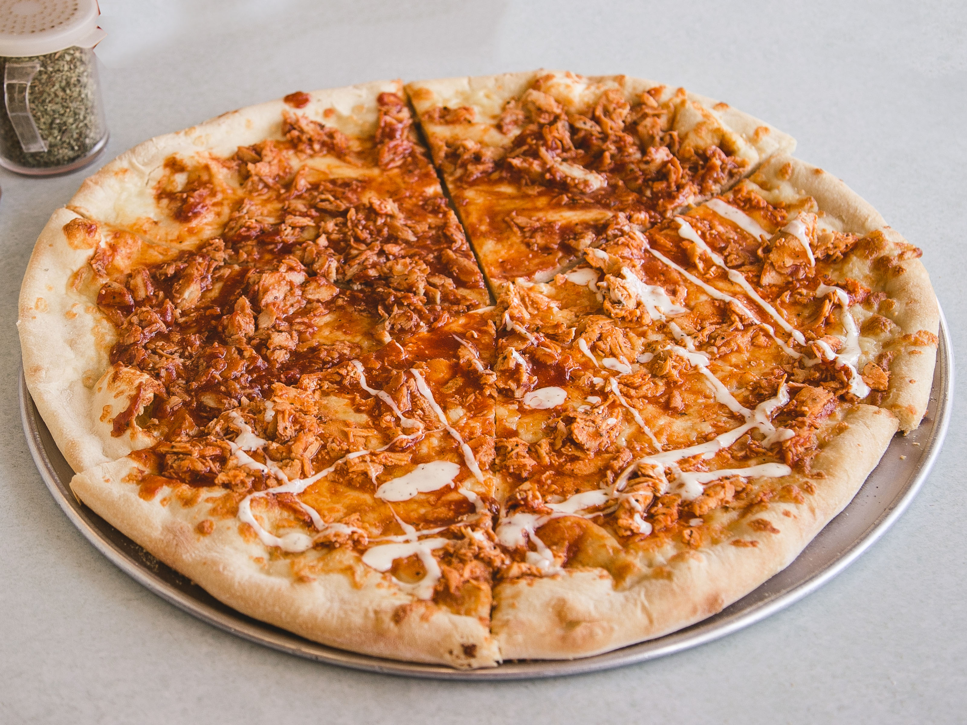 Order BBQ Chicken Pizza food online from Renato Pizza store, Swarthmore on bringmethat.com