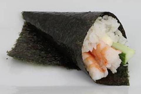 Order Shrimp Hand Roll food online from Sushiboy store, Torrance on bringmethat.com