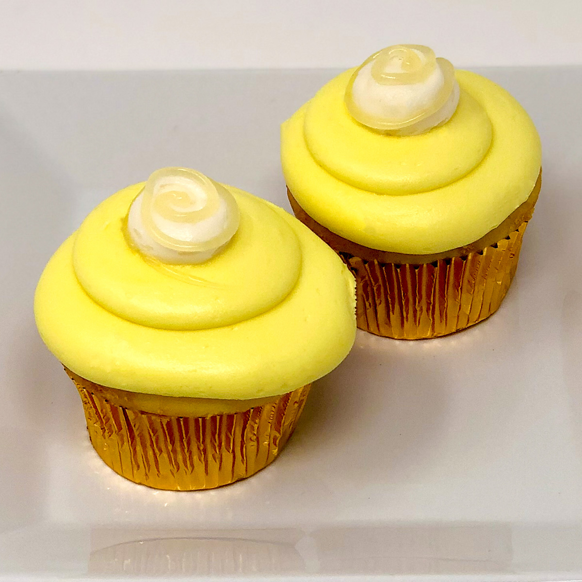 Order Lemon Drop Cupcake food online from Merritt's Bakery  store, Tulsa on bringmethat.com