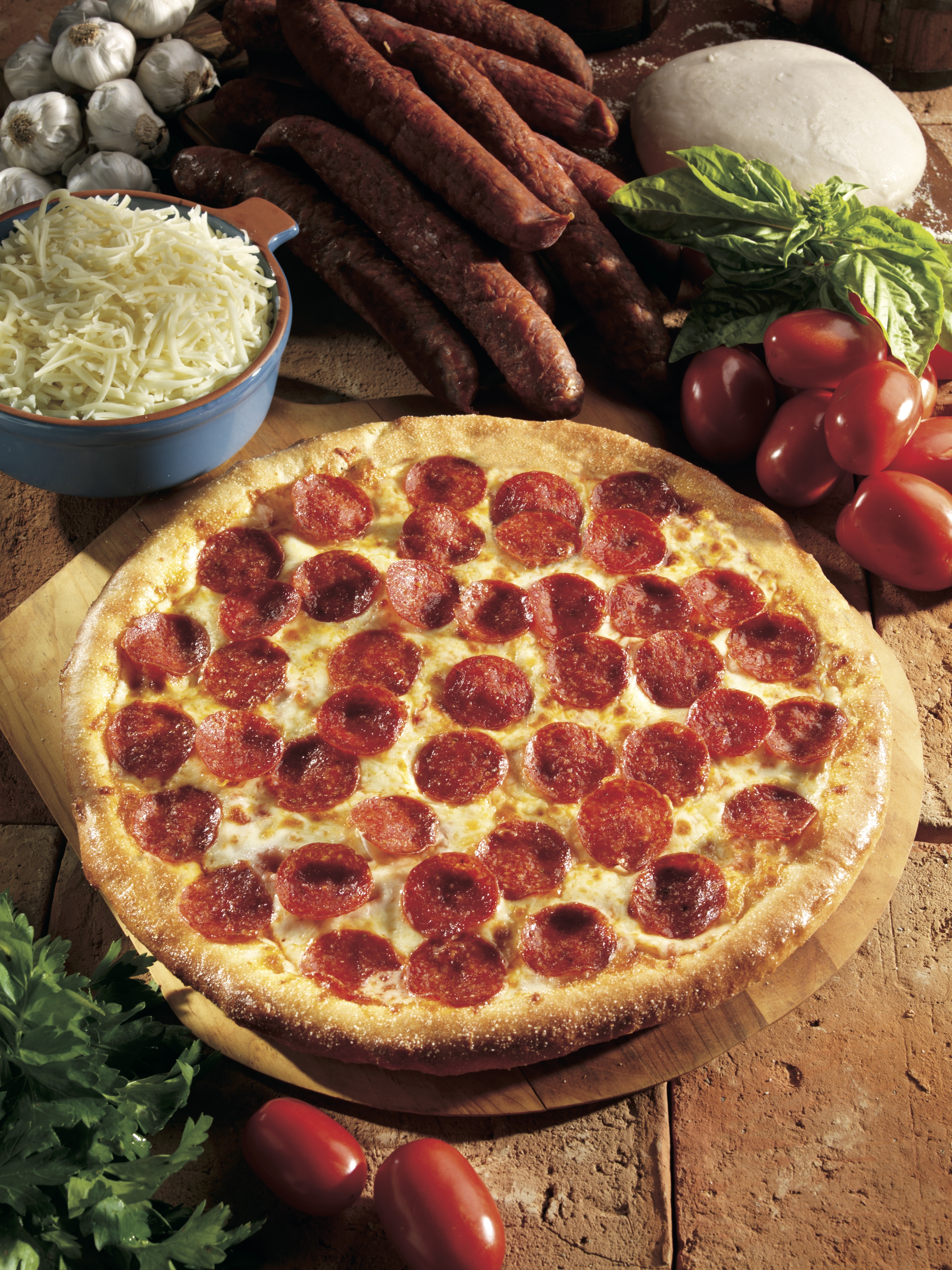 Order Pepperoni Melt Pizza food online from Marco's Pizza store, Oxnard on bringmethat.com