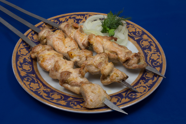 Order Chicken Kebab food online from Uzbekistan Restaurant store, Philadelphia on bringmethat.com