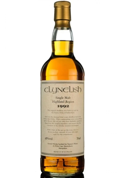 Order Clynelish 1992 for Tanners Scotch 70cl food online from Flask Fine Wine & Whisky store, Studio City on bringmethat.com