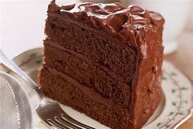 Order 3 Layer Chocolate Cake food online from Ms. V Sweet Shop store, Savannah on bringmethat.com