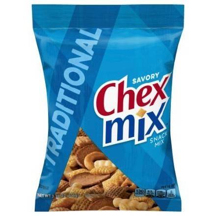 Order Chex Mix Traditional Snack Mix (3.75 oz) food online from 7-Eleven By Reef store, Atlanta on bringmethat.com