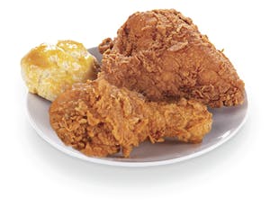 Order Mix Chicken (2) food online from Krispy Krunchy Chicken store, Toledo on bringmethat.com