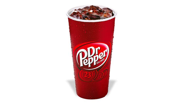 Order Dr Pepper food online from Frisch's Big Boy store, Miamisburg on bringmethat.com