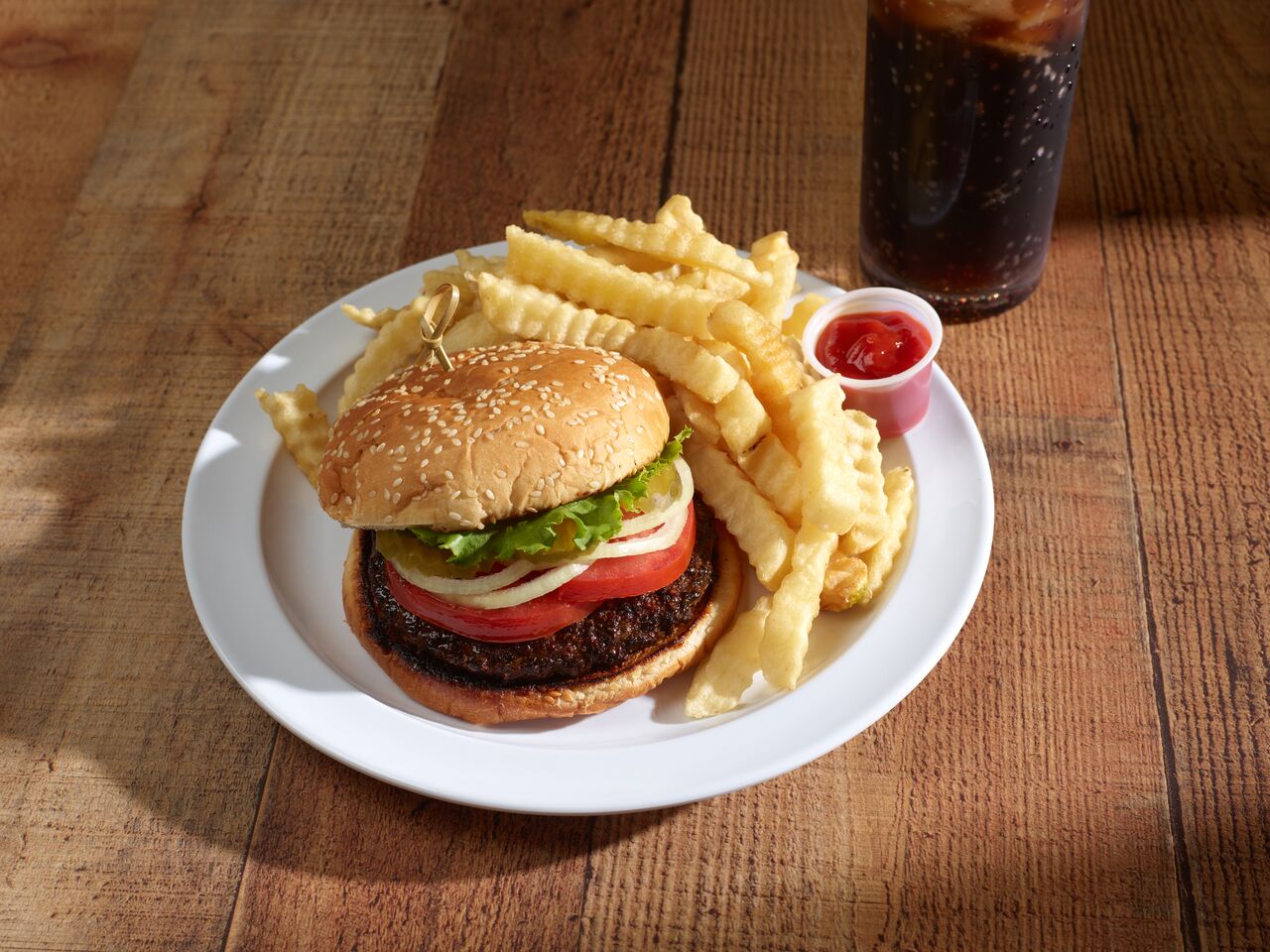 Order 2. Burger Combo food online from Patrick's Sub Shop store, Atlanta on bringmethat.com