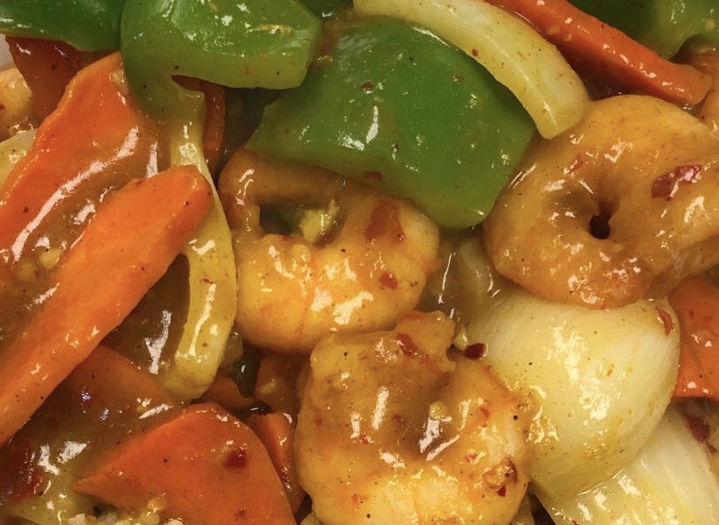 Order Curry Shrimp food online from China A Go Go (Losee) store, North Las Vegas on bringmethat.com