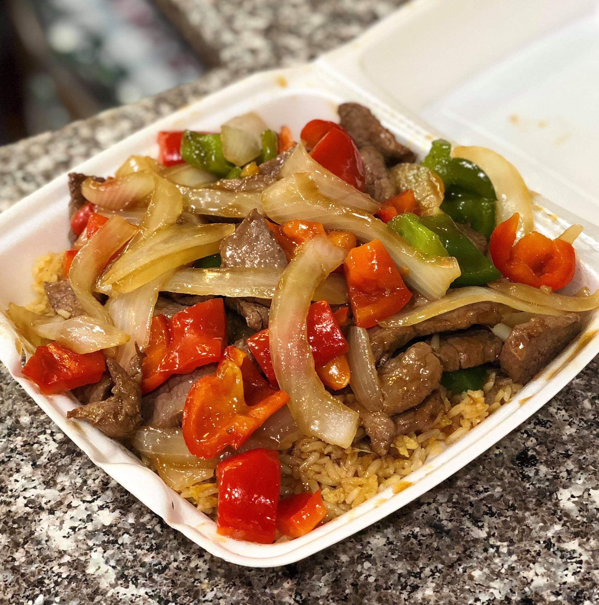 Order 30. Beef with Peppers Daily Meal food online from Rotasu Hibachi store, Cleveland on bringmethat.com