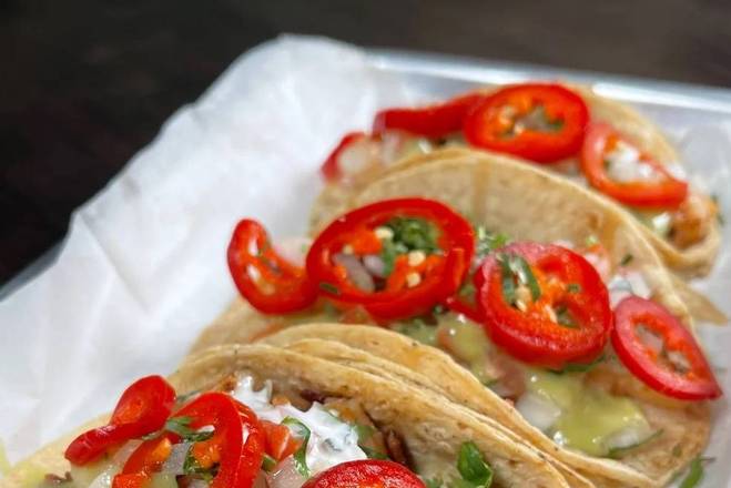 Order Bacon Shrimp Tacos food online from The Maple Waukegan store, Waukegan on bringmethat.com