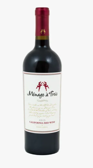 Order Menage A Trois Red Blend 750ml food online from Terners Liquor store, Los Angeles on bringmethat.com