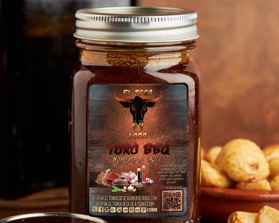 Order Toro BBQ Sauce (Jar) food online from El Toro Loco Churrascaria store, Westchester on bringmethat.com