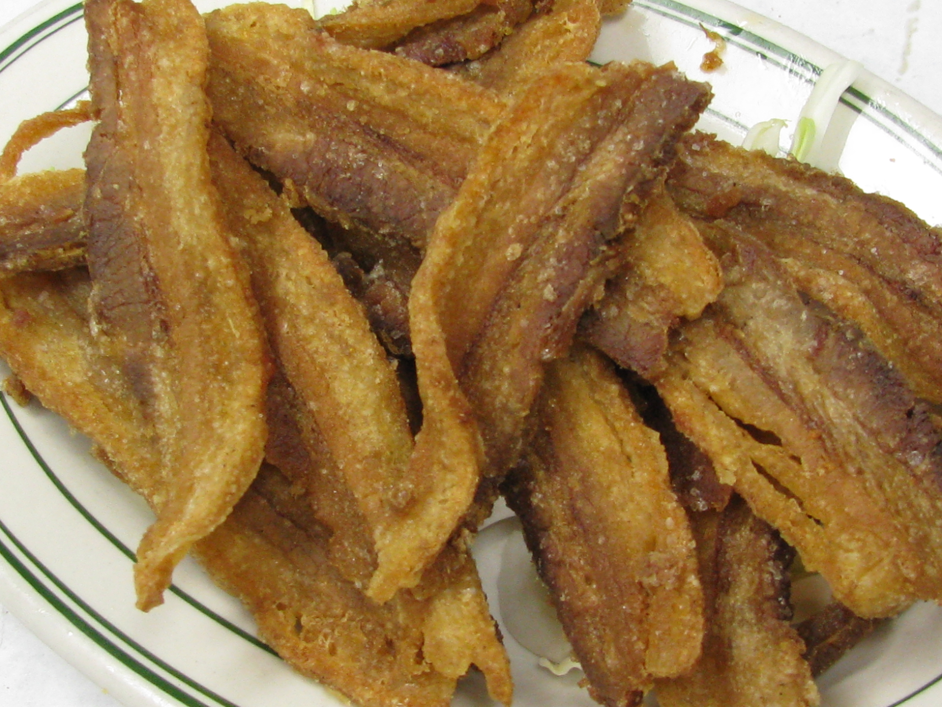 Order Pork Belly Strip ( Lliempo Chips ) food online from Maynila On Main Street store, Carson on bringmethat.com