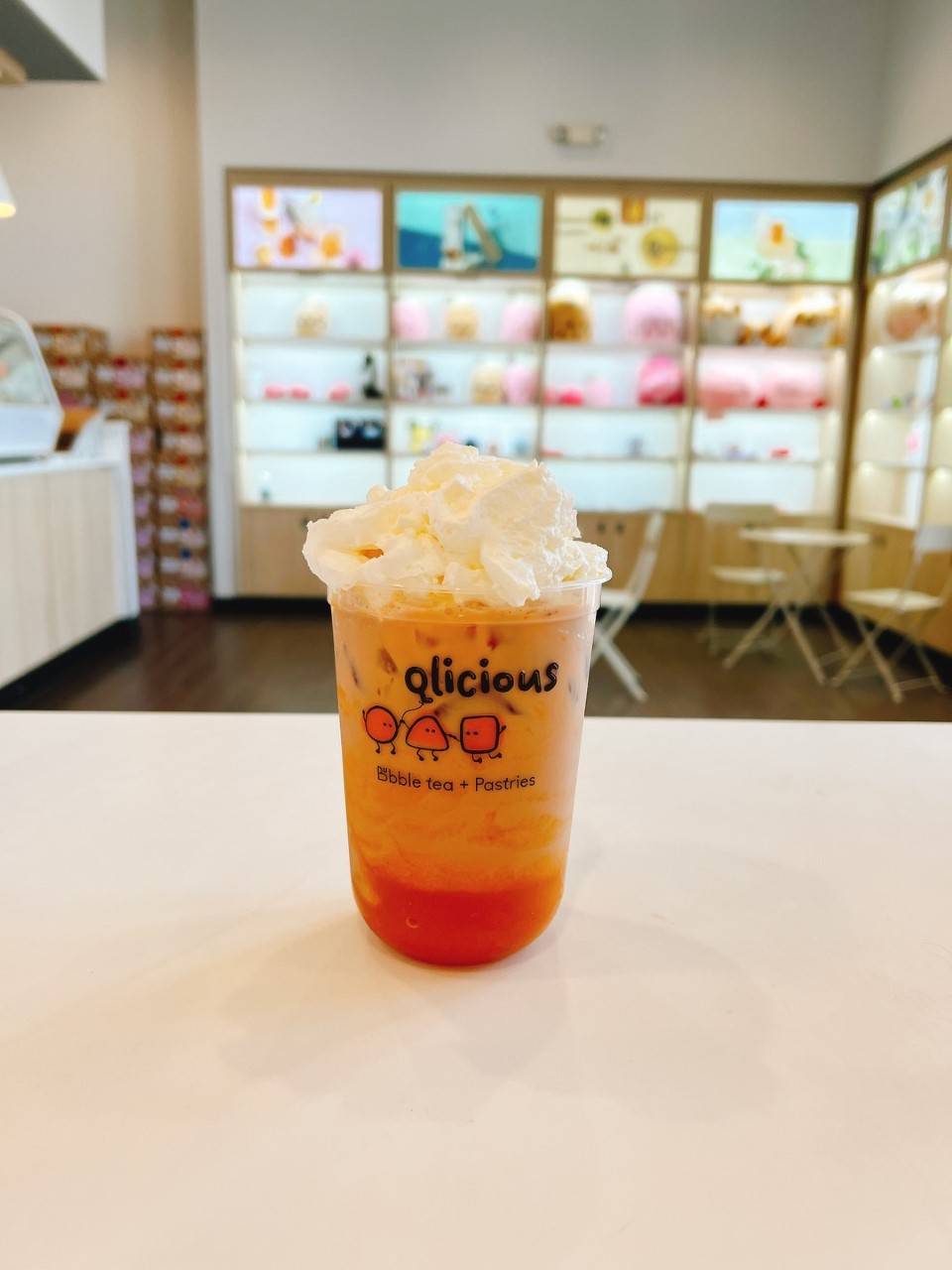 Order Pumpkin Spice Milk Tea(Limited Time Only) food online from Qlicious Bubble Tea & Pastries store, Liberty on bringmethat.com