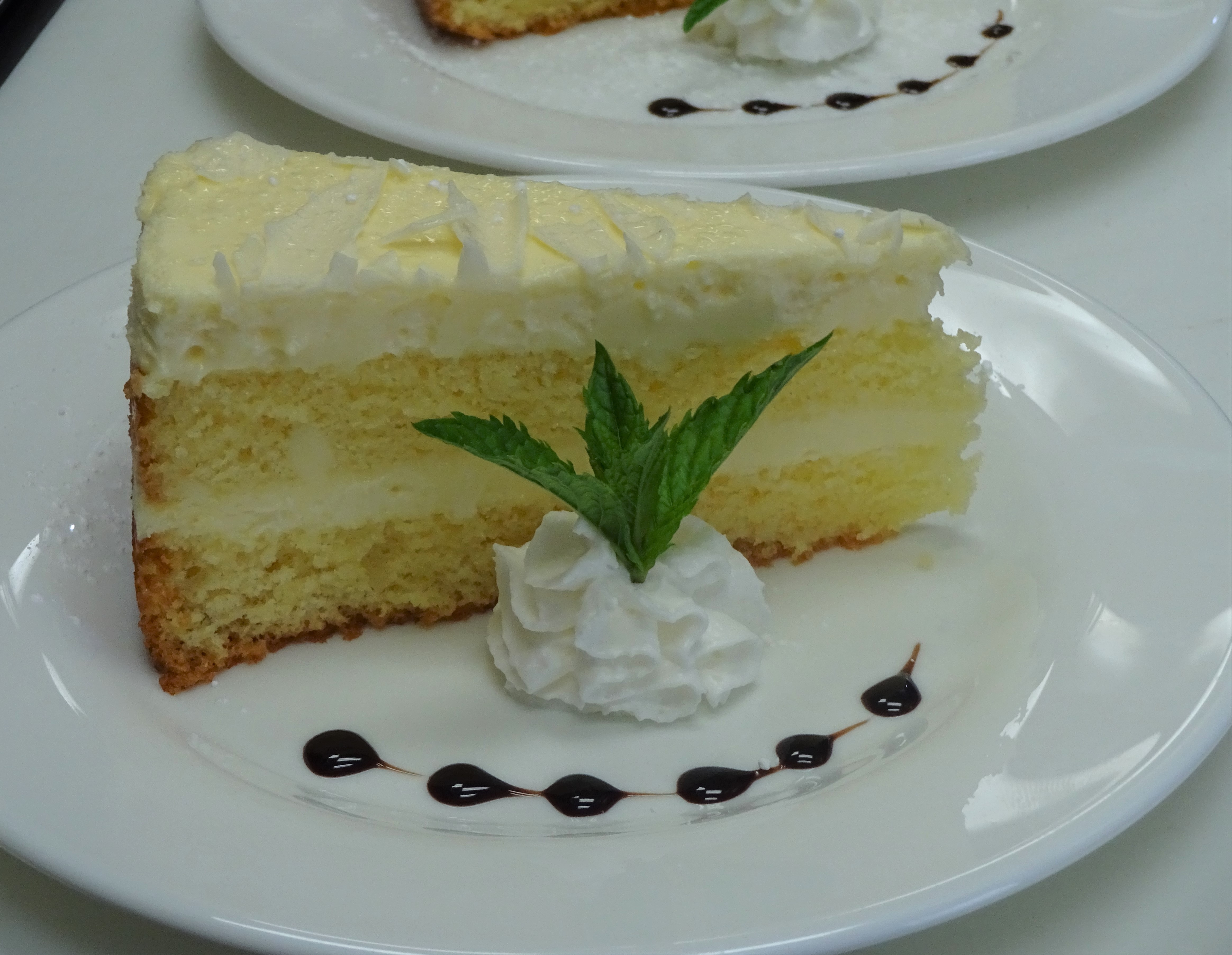 Order Limoncello- Mascarpone Cake food online from Leone Trattoria store, North Brunswick on bringmethat.com