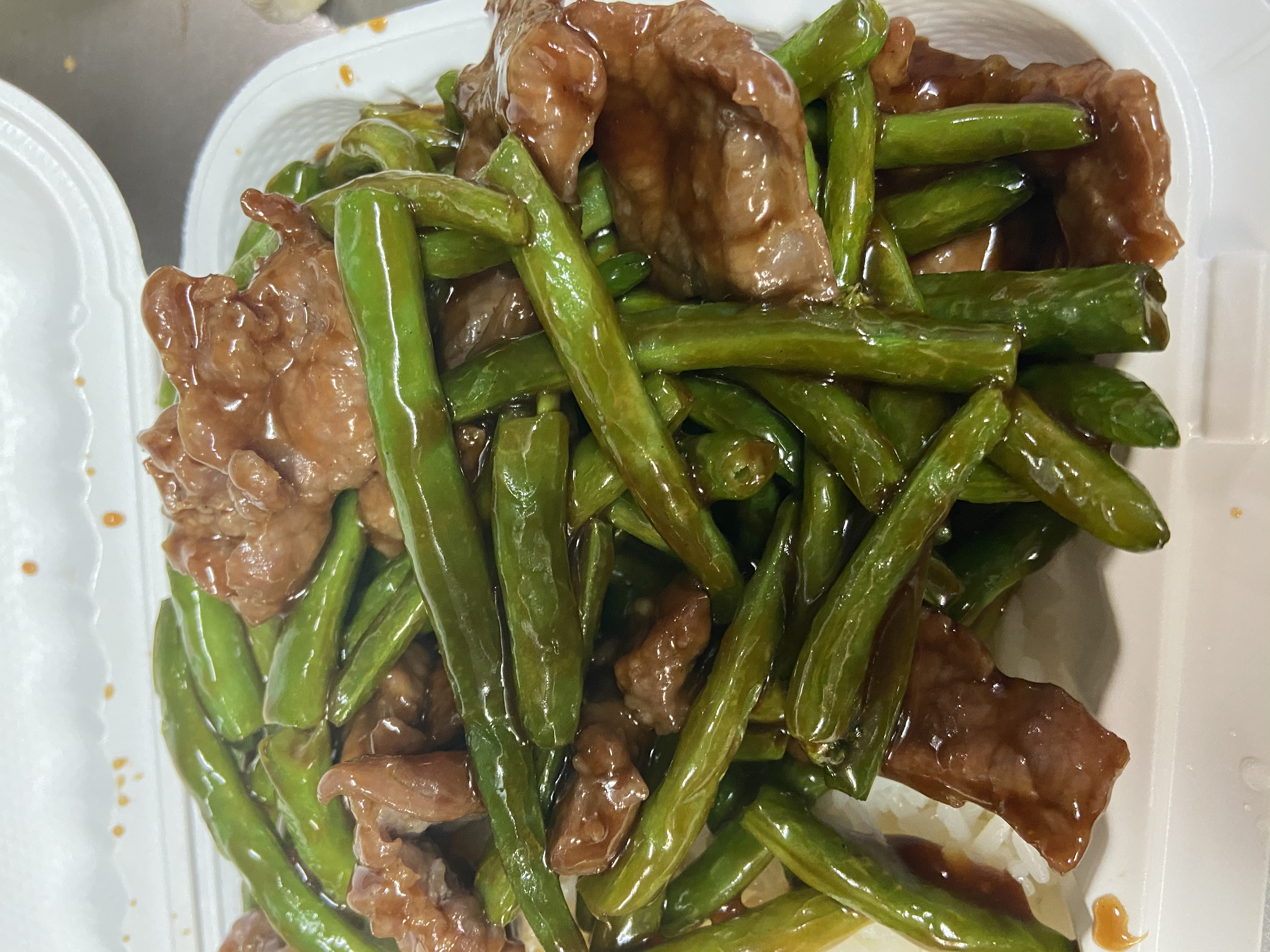 Order 73. Beef with String Beans food online from New Jin Xin store, Brooklyn on bringmethat.com