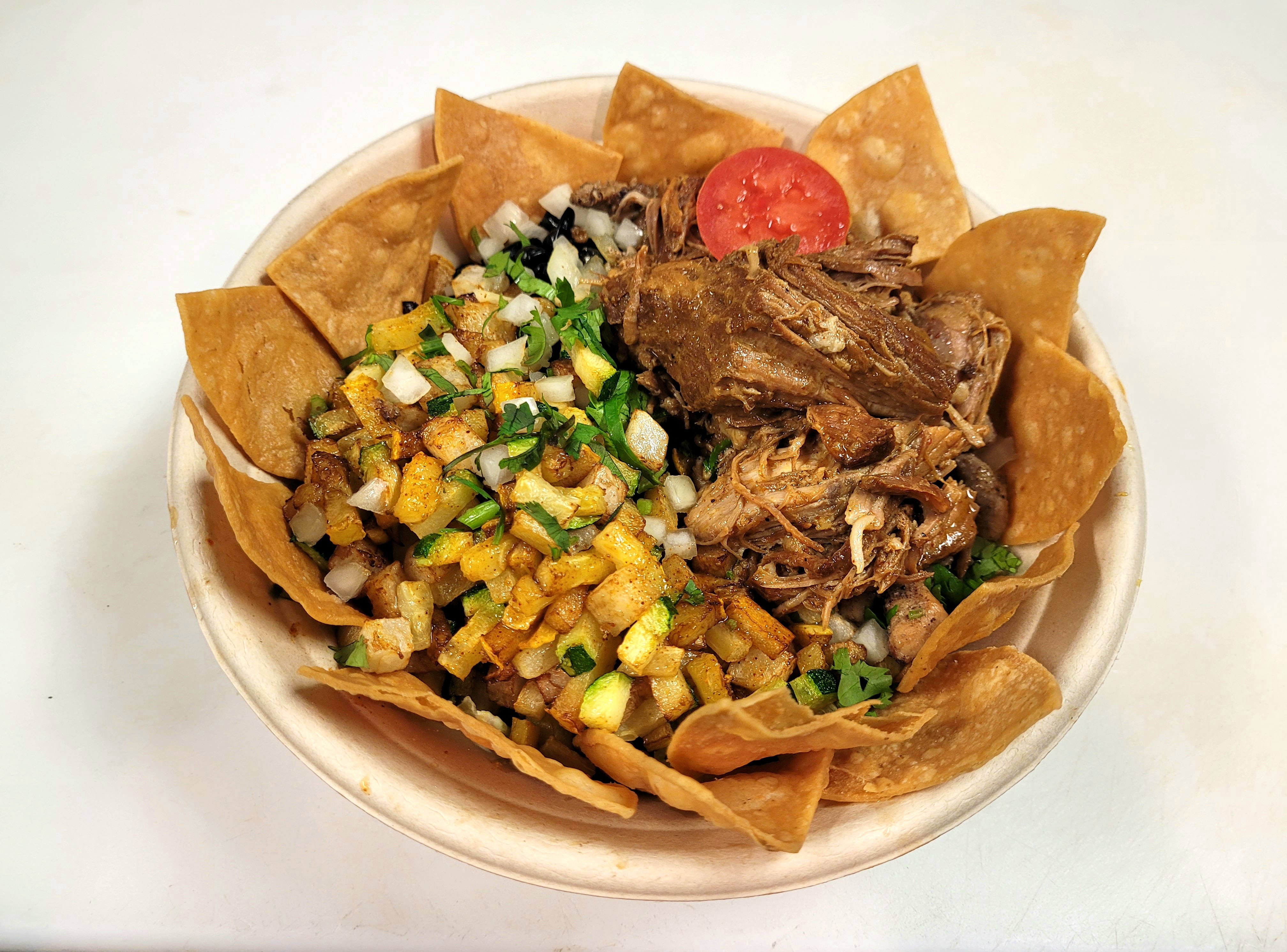 Order Carnitas Rasta Bowl food online from Rasta Taco store, Laguna Beach on bringmethat.com