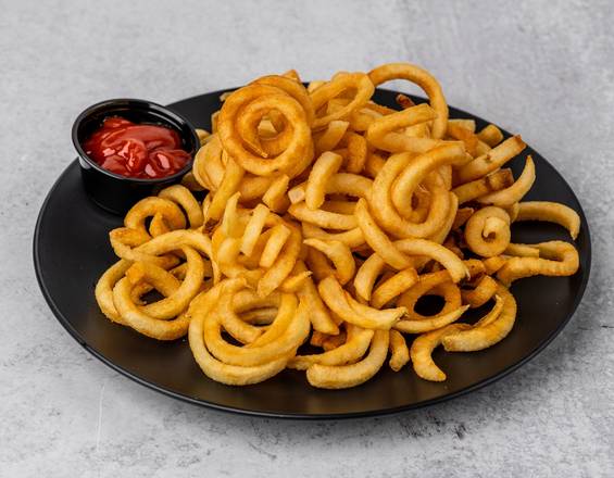 Order Curly Fries food online from Ferraro's on the Hill store, Compton on bringmethat.com