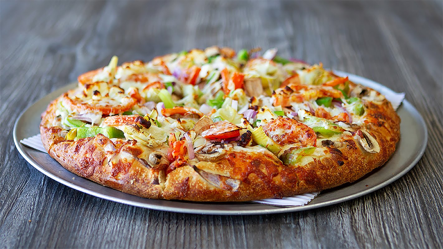 Order 4. Veggie Lover Pizza food online from Got2go Pizza store, San Jose on bringmethat.com