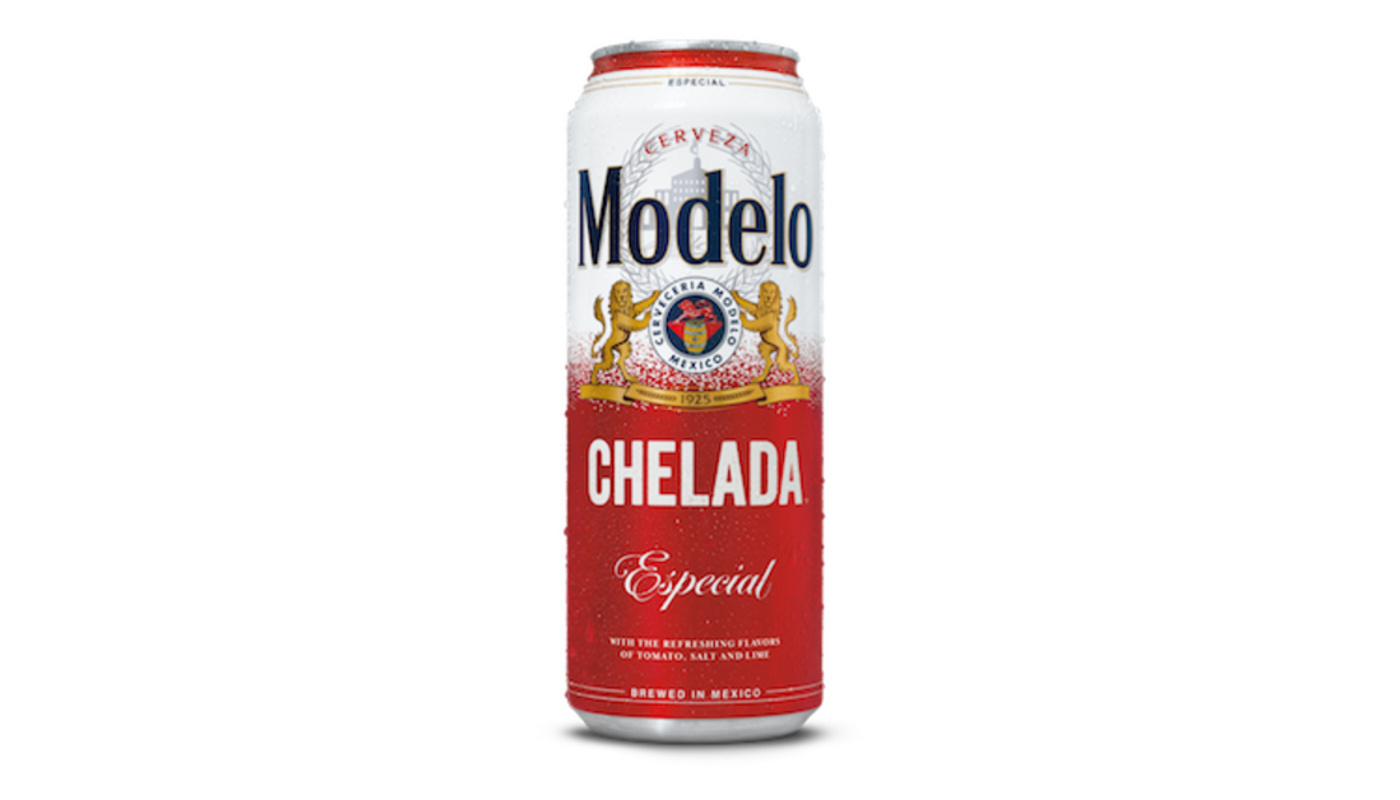 Order  Modelo Chelada 3 Pack 24oz Cans food online from Rancho Liquor store, Thousand Oaks on bringmethat.com