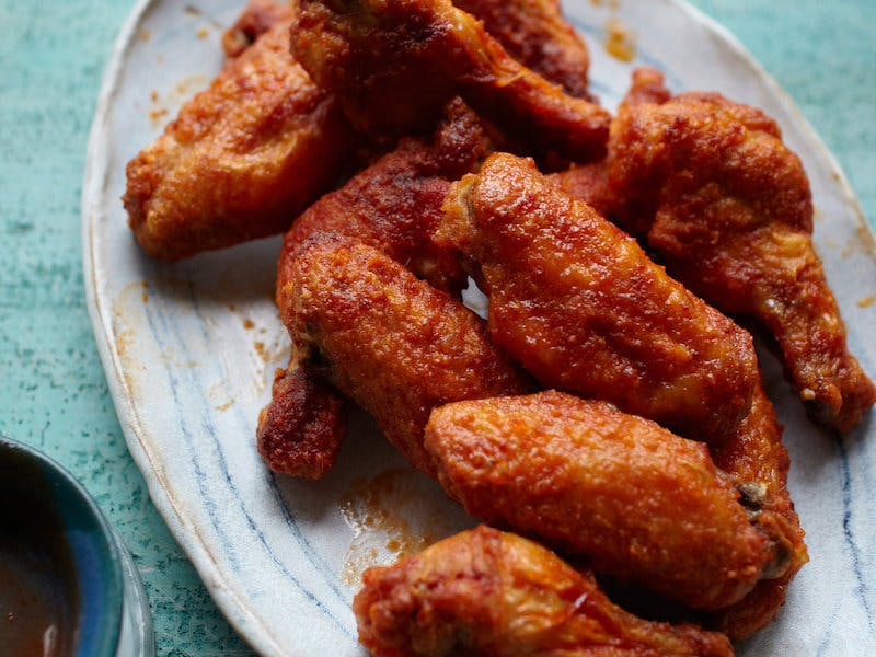 Order 3 Alarm Hot Wings - 5 Pieces food online from Pizza Chief store, Ventura on bringmethat.com