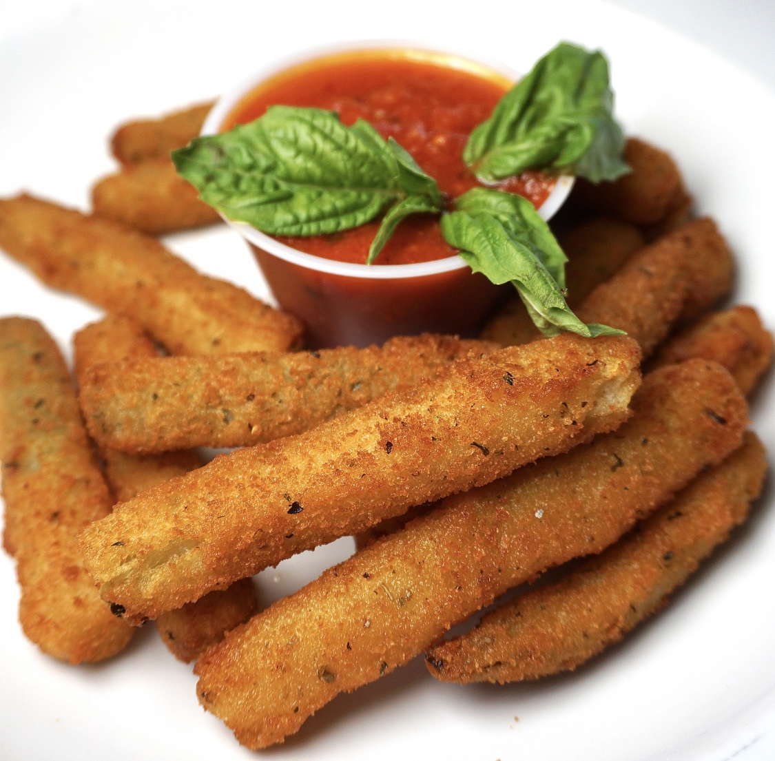 Order Zucchini Sticks food online from Mario's Pizzeria store, Syosset on bringmethat.com