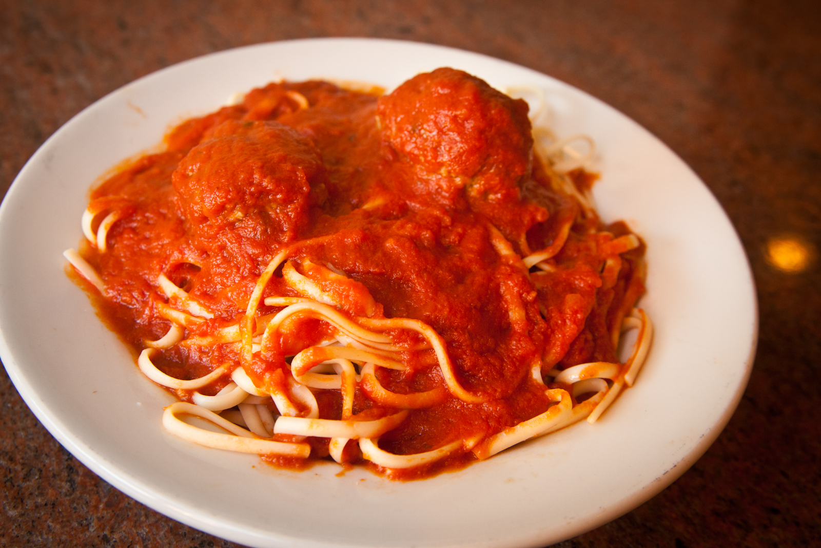 Order Spaghetti with Meatballs  food online from Boston Style at Merion Pizza store, Bala Cynwyd on bringmethat.com