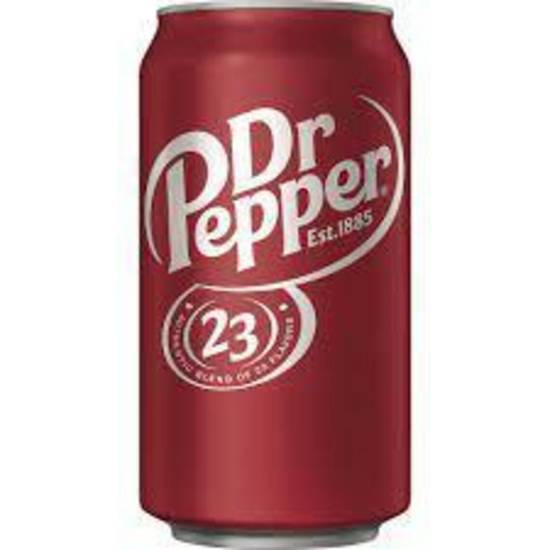 Order Dr Pepper 12 oz Can food online from IV Deli Mart store, Goleta on bringmethat.com