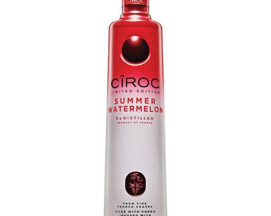 Order Ciroc Summer Watermelon, 750mL bottle (35% ABV) food online from Moby Liquor store, Los Angeles on bringmethat.com