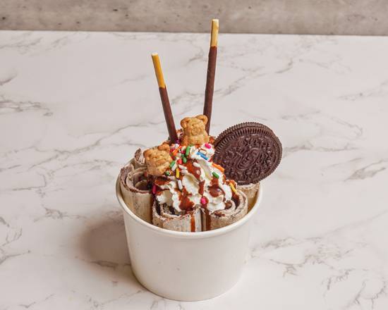 Order Nutella Oreo Ice Cream food online from Moo Rolls Ice Cream store, Aurora on bringmethat.com