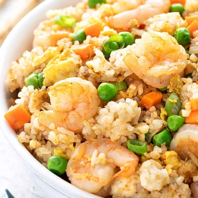 Order 18. Shrimp Fried Rice food online from Asian Cuisine store, Fayetteville on bringmethat.com