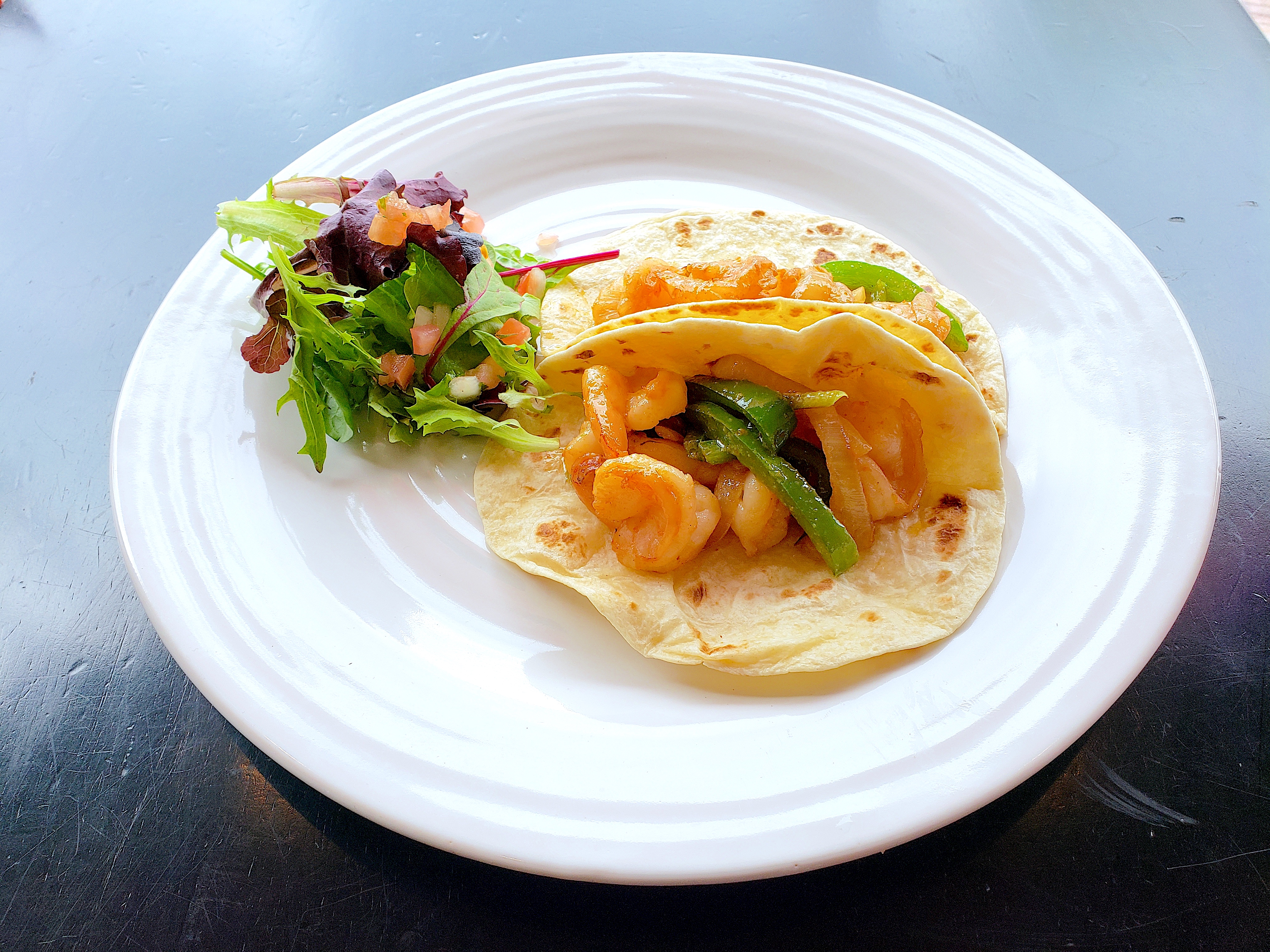 Order 2 Shrimp Taco food online from The Great Burrito store, Edgewater on bringmethat.com