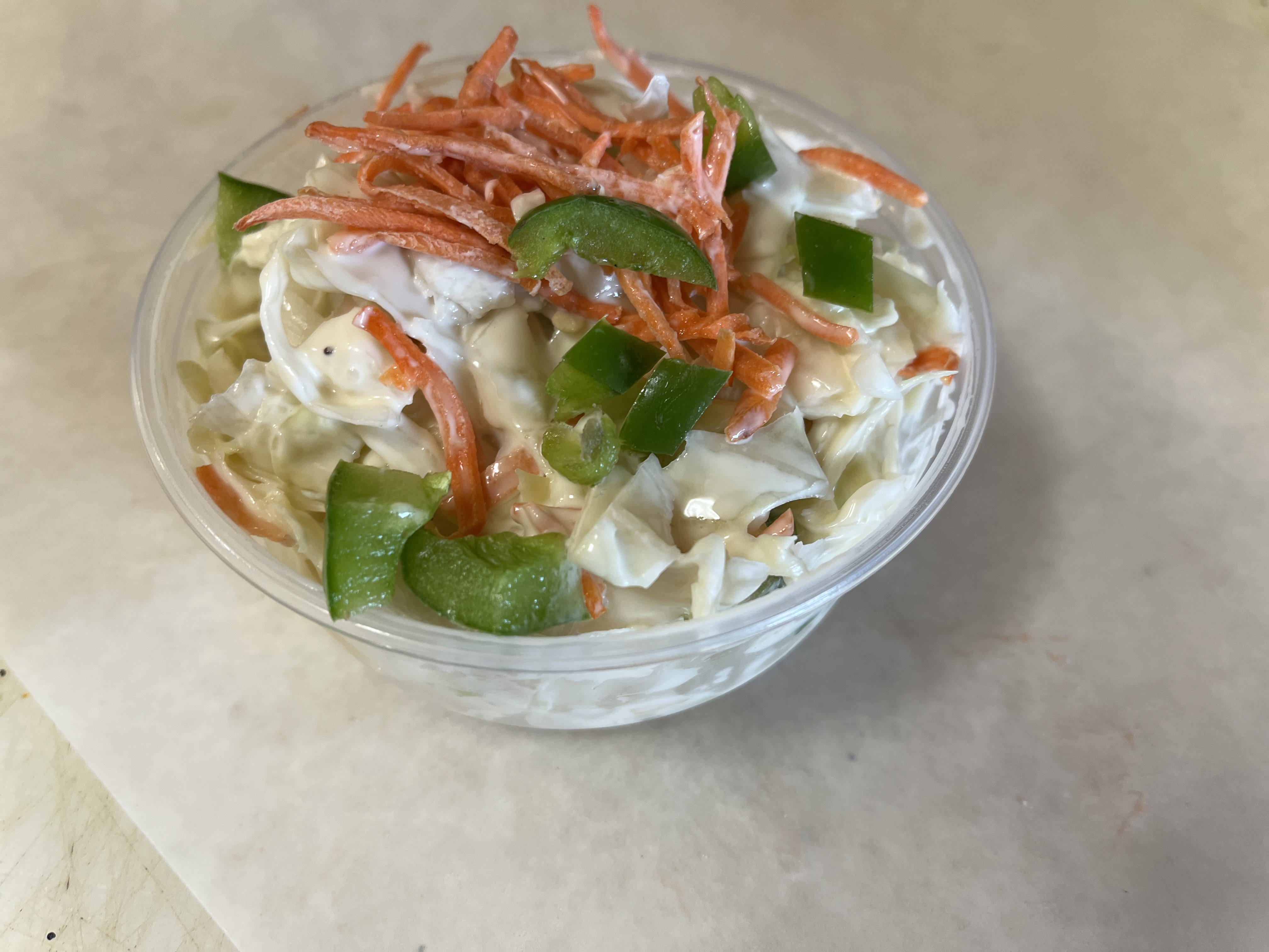 Order 1 lb. Coleslaw Salad food online from Bagels N Brunch Deli store, Islip Terrace on bringmethat.com