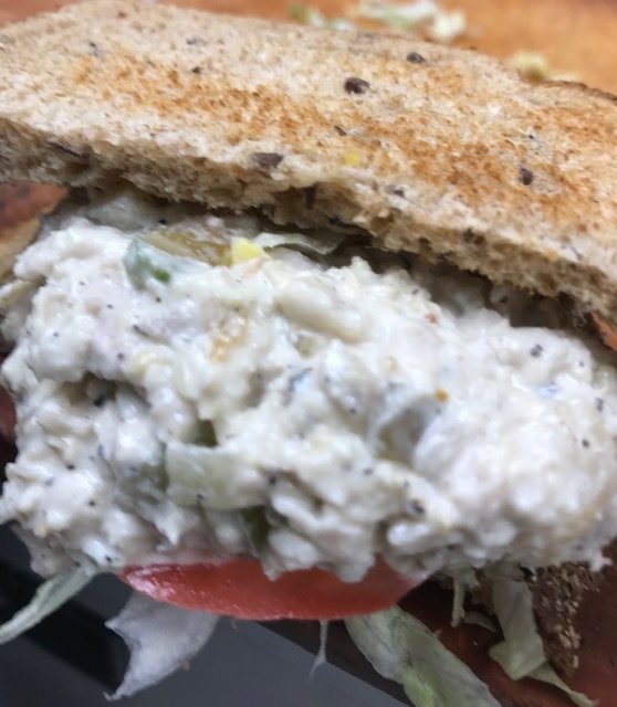 Order #13 - Chicken Salad Sandwich food online from Tj Deli store, Winston Salem on bringmethat.com