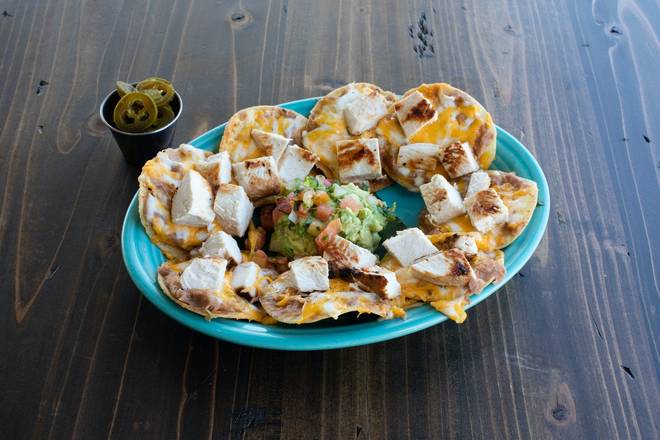 Order Chicken Nacho food online from Blue Goose Cantina store, Mckinney on bringmethat.com