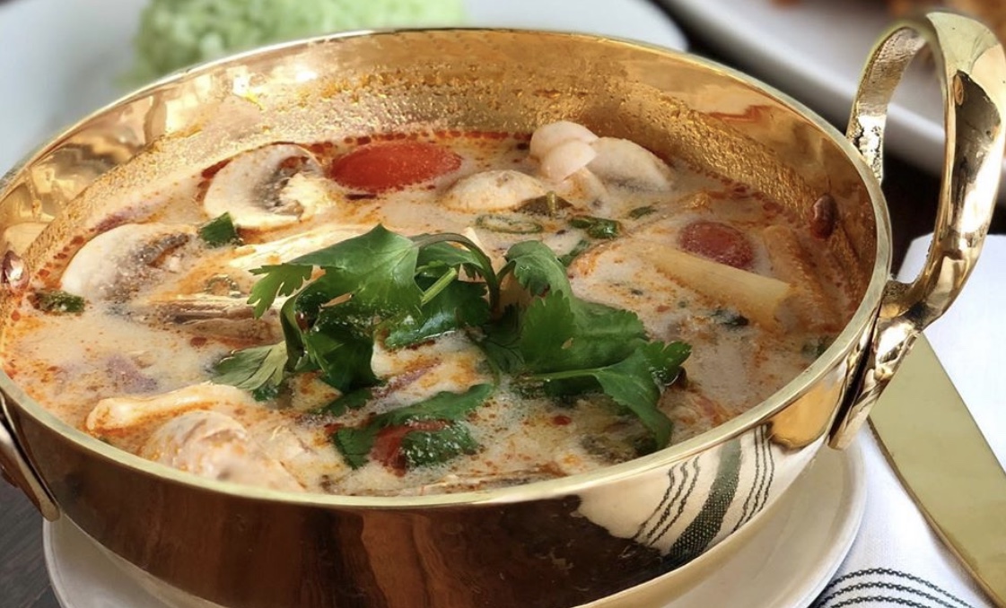 Order Tom Yum Soup food online from Lapisara Eatery store, San Francisco on bringmethat.com
