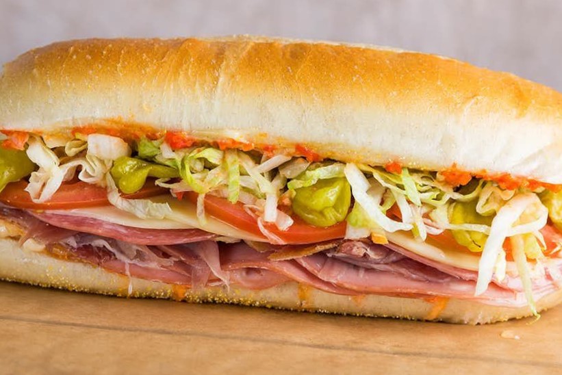 Order Large Ham Cold Sub food online from Tony's Pizzeria store, New Hartford on bringmethat.com