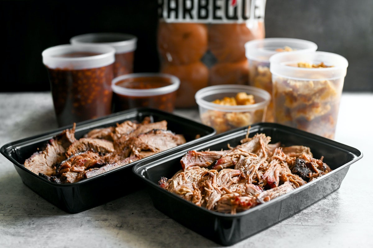 Order Feeds 14-16 food online from City Barbeque store, Columbus on bringmethat.com
