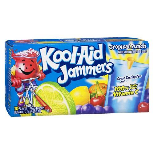 Order Kool-Aid Jammers Juice Drinks Tropical Punch - 10.0 ea food online from Walgreens store, Enterprise on bringmethat.com
